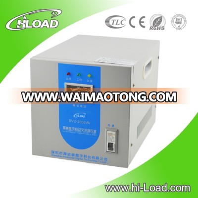 220V 3kVA Automatic AC Voltage Stabilizer / Regulator