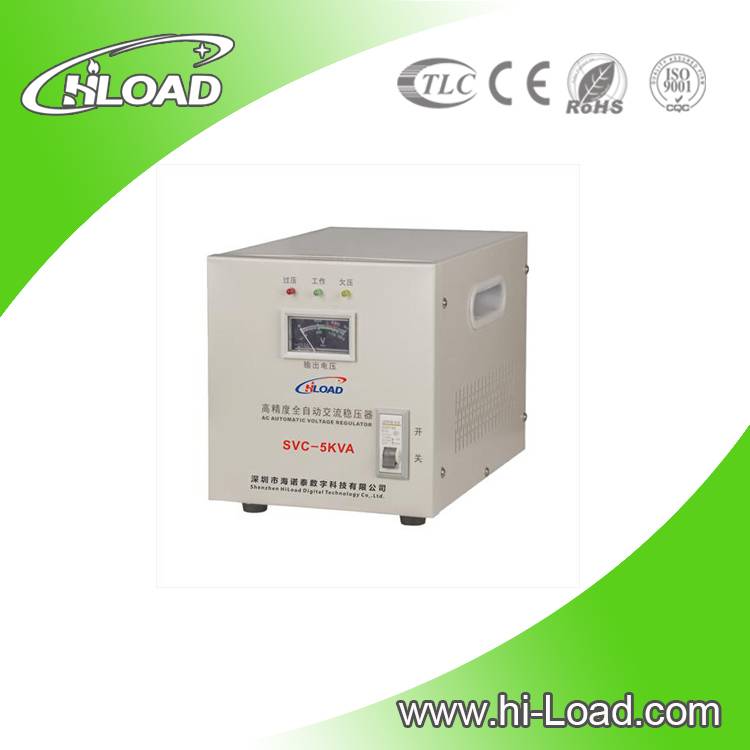 Full Automatic AC Voltage Stabilizer with High Accuracy